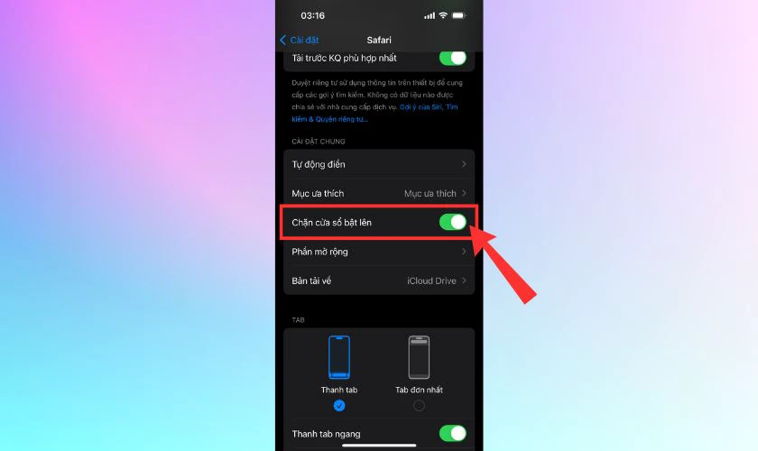 Cách chặn quảng cáo hiện liên tục trên Safari