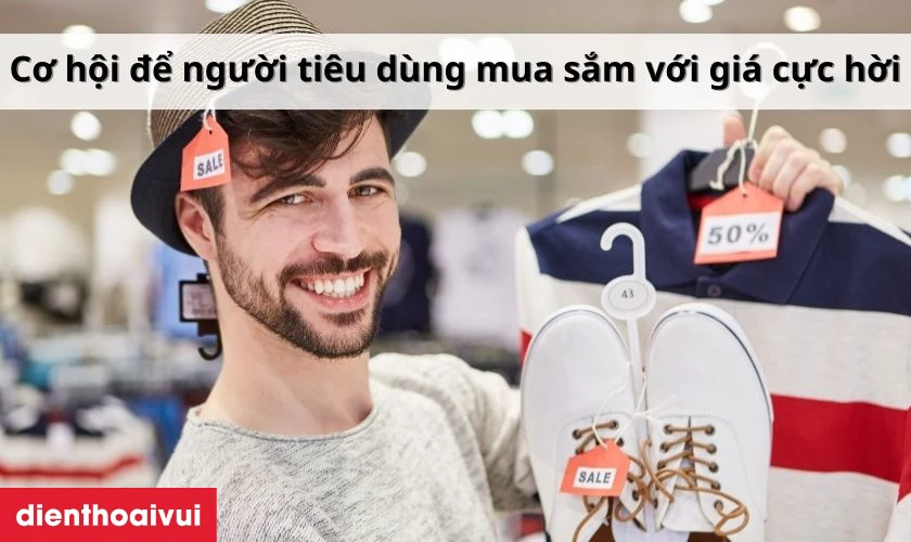 Black Friday là cơ hội tuyệt vời để người tiêu dùng săn những sản phẩm yêu thích với giá cực hời.