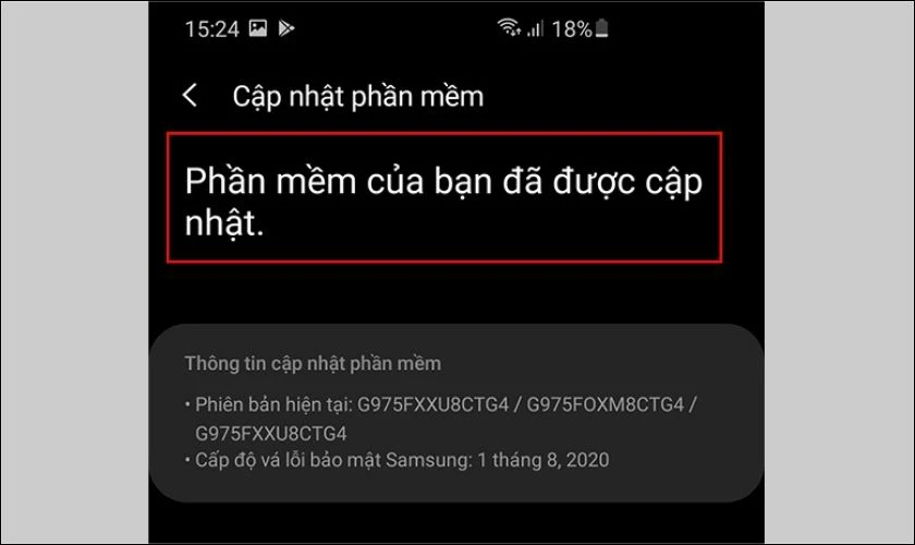 Khởi động lại điện thoại và cắm sạc để thử kết quả