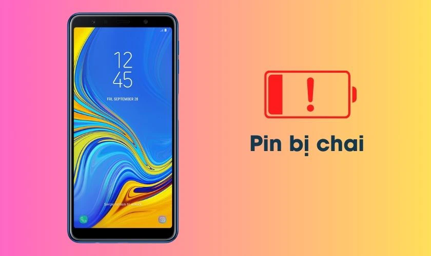 Samsung A7 hao pin nhanh