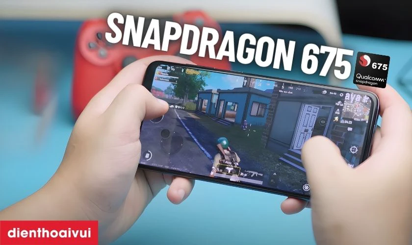 Samsung Galaxy A70 cũ đẹp được trang bị Snapdragon 675