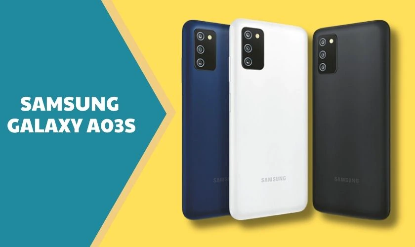 Samsung Galaxy A03s - Samsung cho học sinh cấp 3