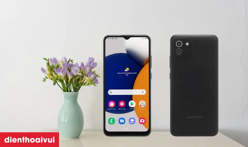 Điện thoại Samsung Galaxy A03 dưới 3 triệu đáng mua