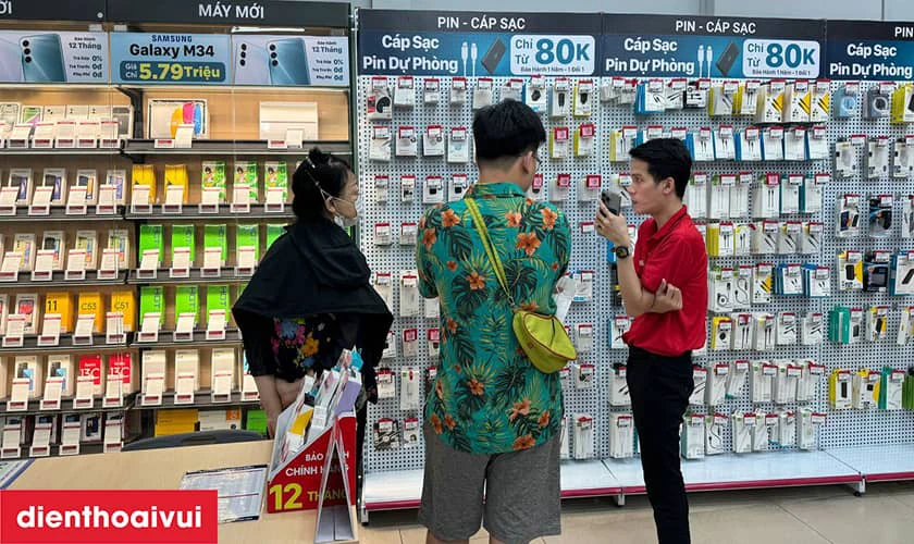Mua Samsung Galaxy A03s 4GB 64GB - Cũ đẹp giá rẻ, bảo hành uy tín tại Điện Thoại Vui