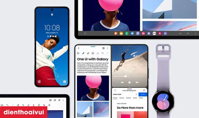 Hệ điều h&agrave;nh Android 13 với One UI Core 5.1