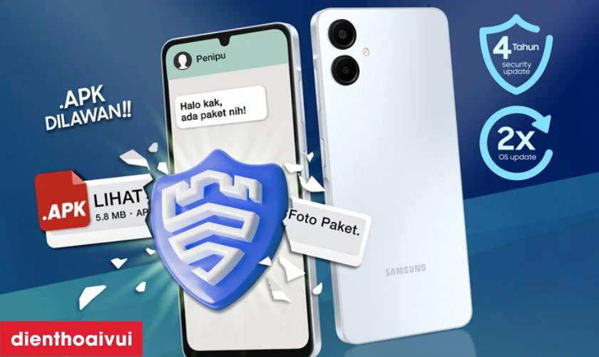 Bảo mật v&acirc;n tay v&agrave; cập nhật l&acirc;u d&agrave;i