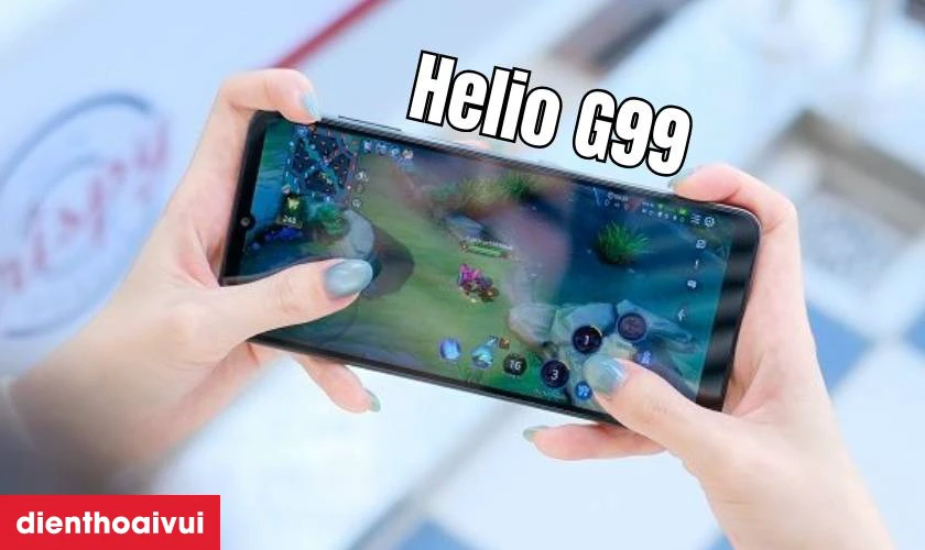 Hiệu năng ổn định với Helio G99 v&agrave; RAM 4GB