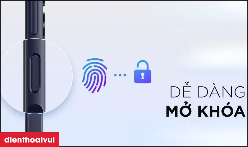 Bảo mật vân tay và cập nhật phần mềm lâu dài