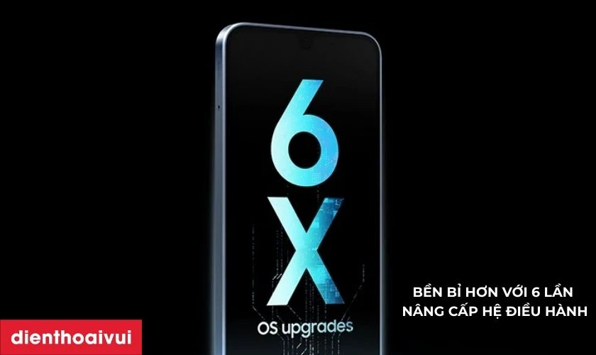 Bền bỉ hơn với 6 lần nâng cấp hệ điều hành