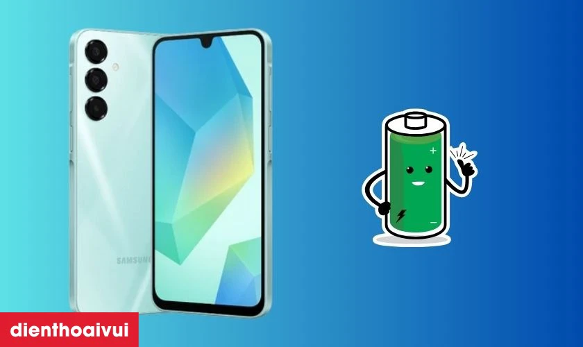 Pin dung lượng lớn 5000mAh Samsung Galaxy A16 5G 8GB 256GB - Cũ trầy xước