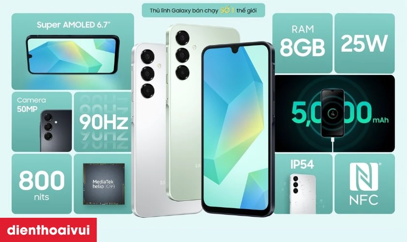 Samsung Galaxy A16 8GB 128GB - Cũ đẹp