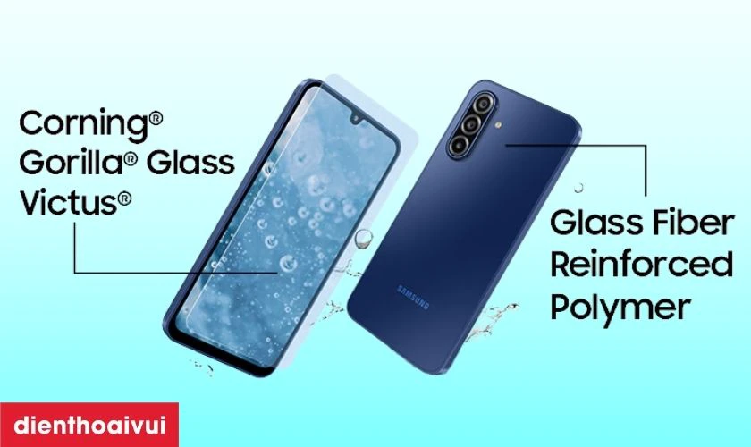 K&iacute;nh cường lực Gorilla Glass Victus tăng độ bền khi sử dụng