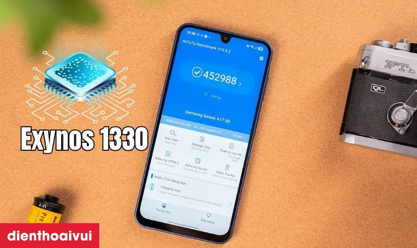 Hiệu năng ổn định với Exynos 1330