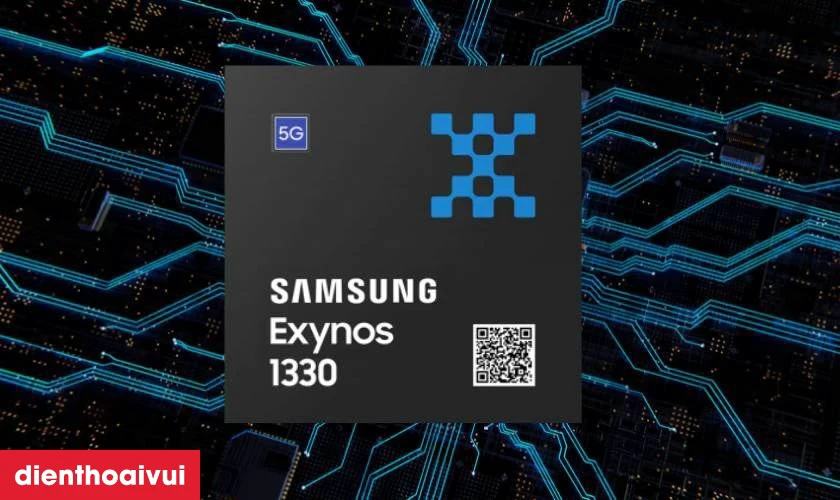 Hiệu năng ổn định với RAM 8GB và chip Exynos 1330