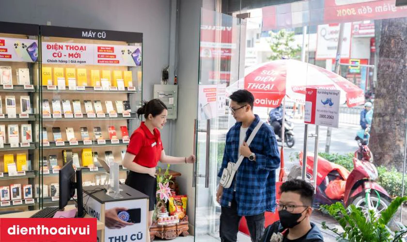 Cách chọn địa chỉ mua Samsung Galaxy A22 6G 128GB - Cũ đẹp