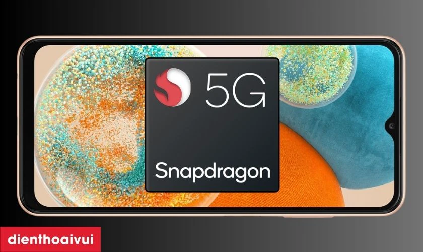 Hiệu năng ổn định với Snapdragon 695