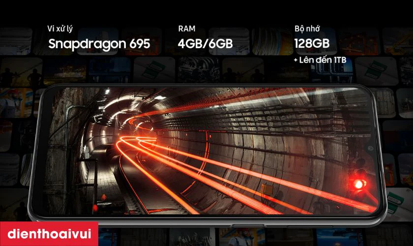 RAM 6GB và bộ nhớ trong 128GB đáp ứng tốt các tác vụ