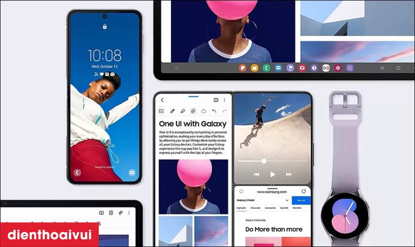 Tùy chỉnh giao diện Samsung Galaxy với One UI