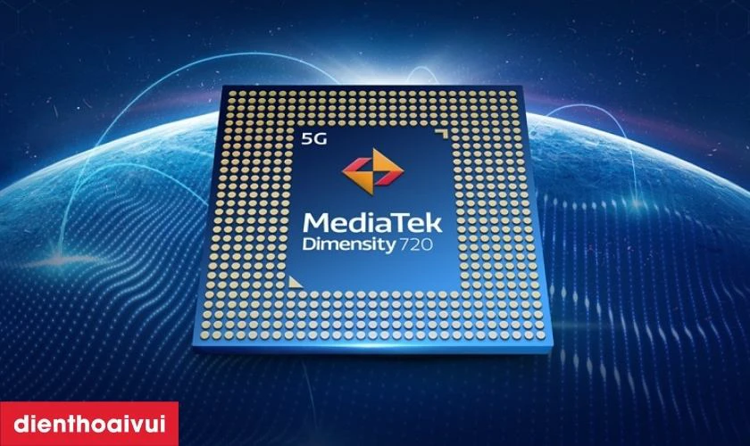 Chip MediaTek Dimensity 720 5G mạnh mẽ