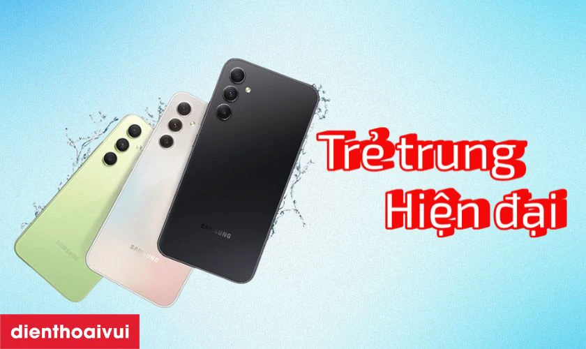 Thiết kế và màu sắc trẻ trung