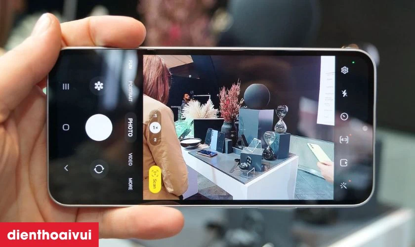 Camera độ phân giải cao cho chất lượng hình ảnh sắc nét
