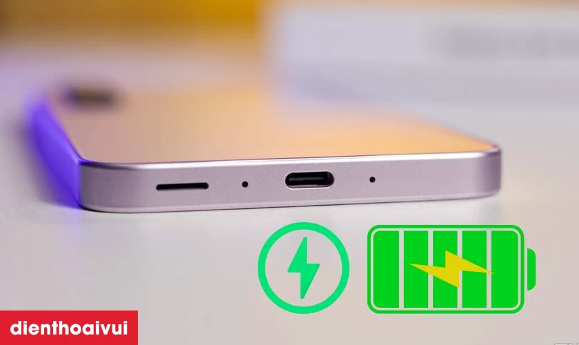 Sạc nhanh 25W tiện lợi