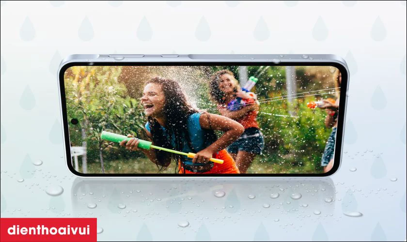Hỗ trợ chống nước và bụi chuẩn IP67 trên Samsung Galaxy A35 5G 8GB 256GB - Cũ đẹp