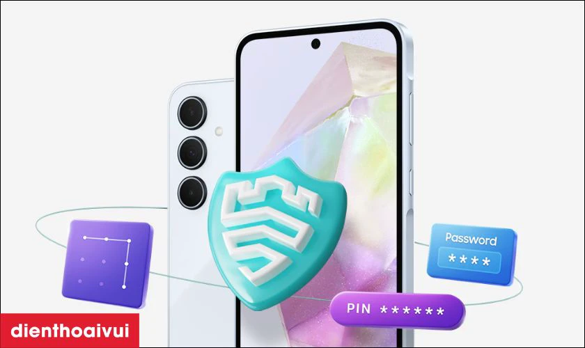 Knox Vault trên Samsung Galaxy A35 5G 8GB 256GB - Cũ trầy xước
