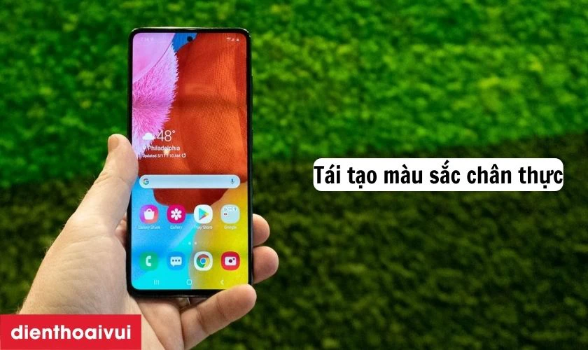 Màn hình sắc nét và sống động