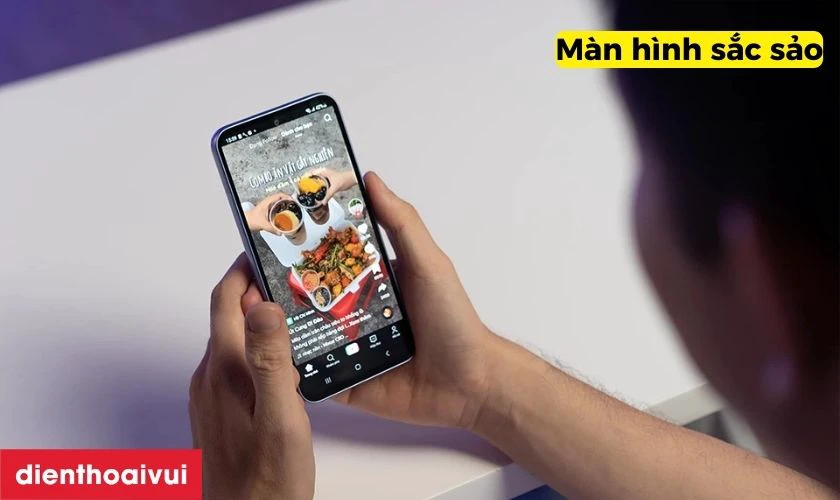 Màn hình sắc nét, sống động