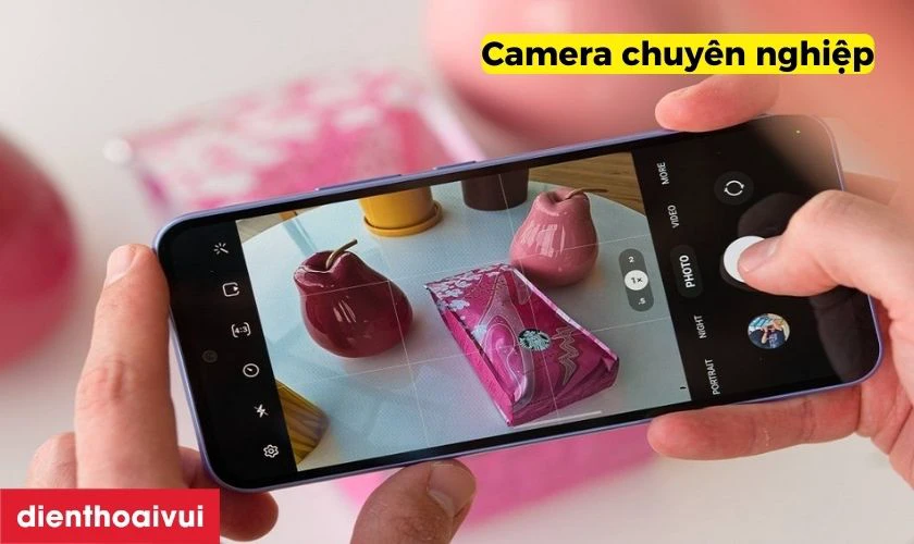 Camera chụp ảnh đa dạng, chất lượng cao