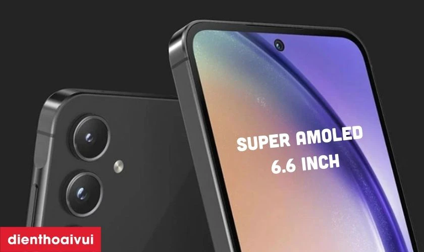 Màn hình Super AMOLED 6.6 inch độ phân giải Full HD+