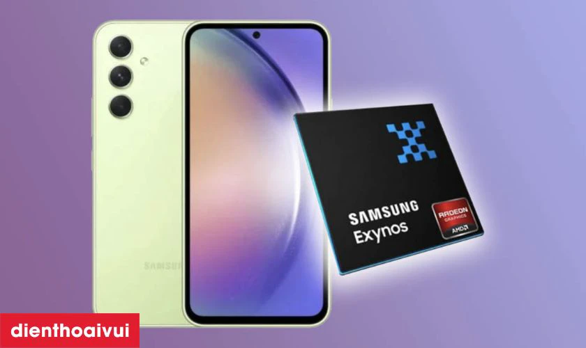 Hiệu năng mạnh mẽ với chip Exynos 1480