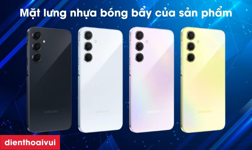 Samsung Galaxy A55 5G có RAM 8GB có thiết kế sang trọng, đẹp mắt