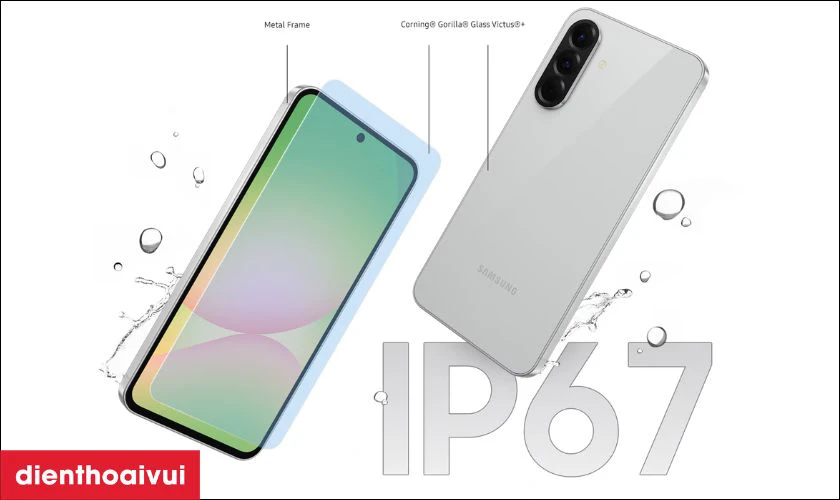 Chuẩn kháng nước và bụi IP67