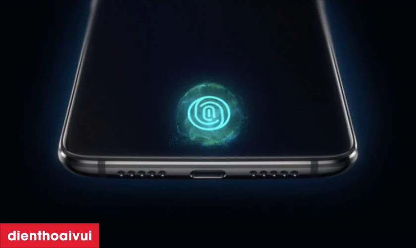 Cảm biến v&acirc;n tay dưới m&agrave;n h&igrave;nh tiện lợi