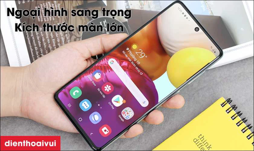Đặc điểm, tính năng nổi bật của Samsung Galaxy A71 - cũ đẹp