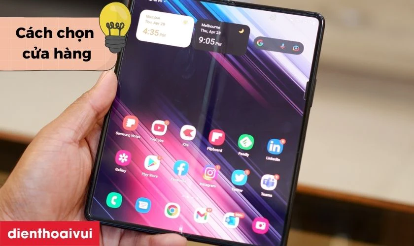 C&aacute;ch chọn địa chỉ mua Samsung Galaxy Fold Cũ Đẹp