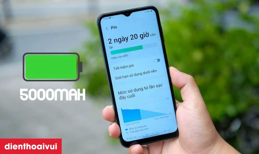 Pin dung lượng 5000mAh