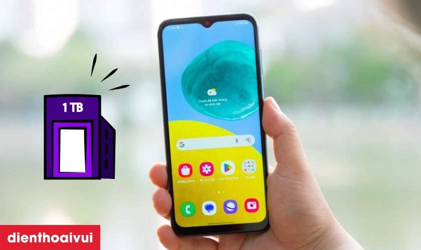 Bộ nhớ rộng 128GB