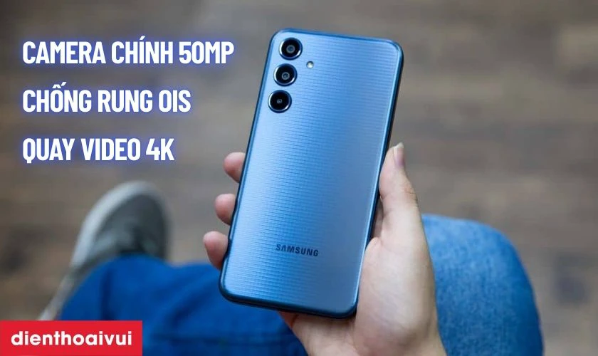 Bộ ba camera 50MP sắc nét
