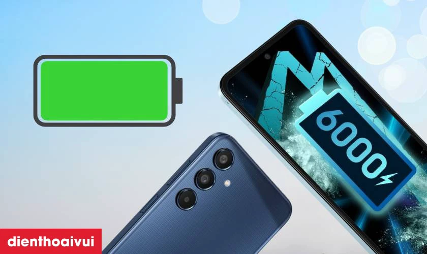 Pin 6000mAh bền bỉ