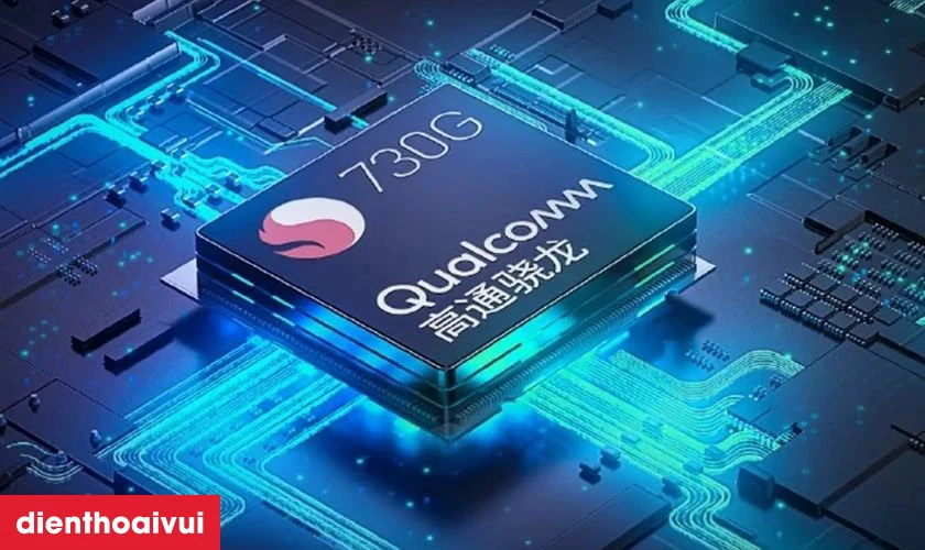 Hiệu năng ổn định với chip Snapdragon 730G