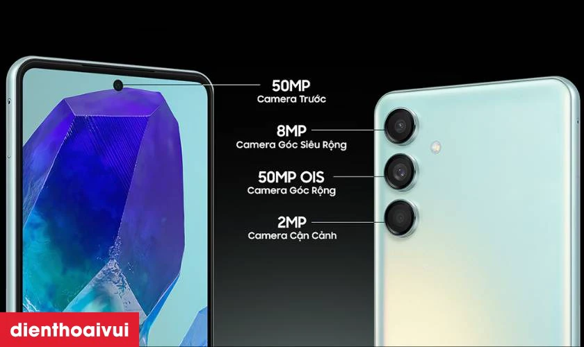 Hệ thống camera sắc nét, chất lượng cao