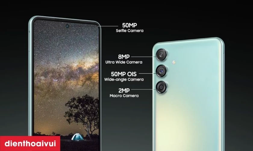 Thông số camera ấn tượng