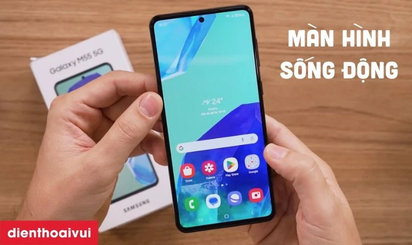 Điểm nổi bật của Samsung Galaxy M55 5G 8GB 256GB - Cũ đẹp