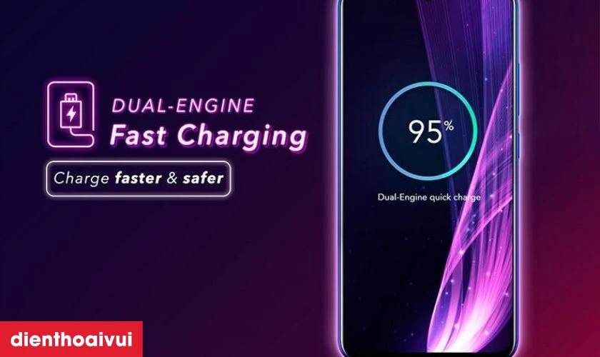 Công nghệ sạc nhanh tiện lợi không phải chờ đợi lâu