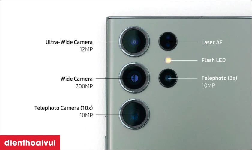 Điểm nổi bật của Samsung Galaxy S23 Ultra 12GB 256GB - Cũ xước cấn