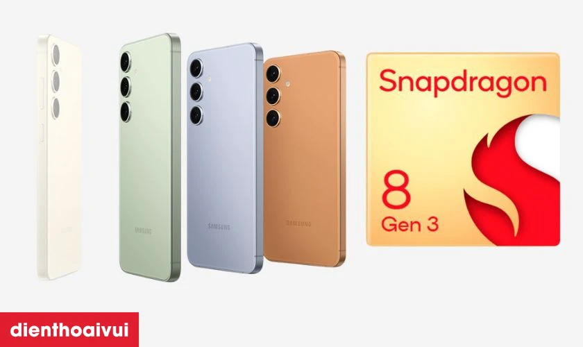 Hiệu năng mạnh mẽ với Snapdragon 8 Gen 3