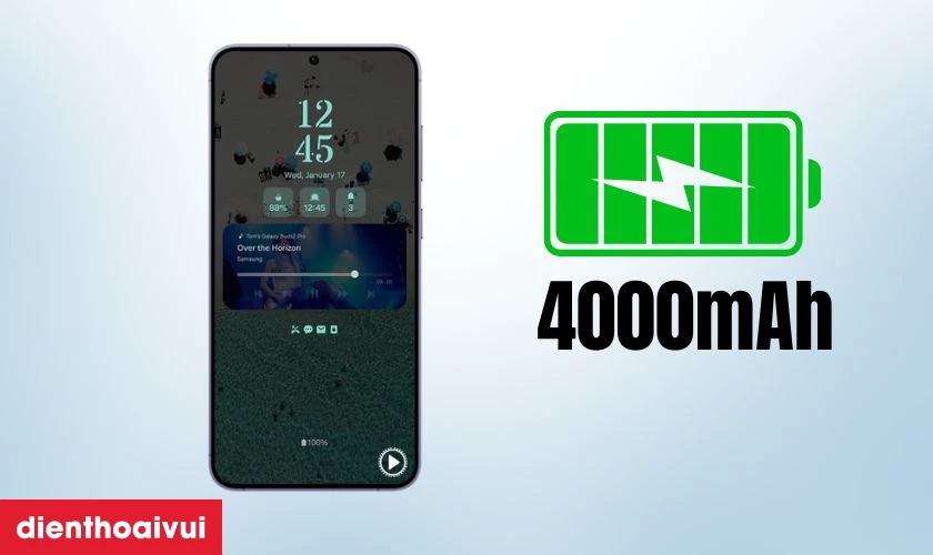 Pin bền bỉ, hỗ trợ sạc nhanh